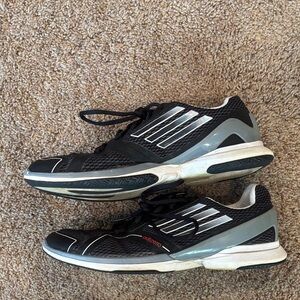 Puma Black and Red Athletic Shoes